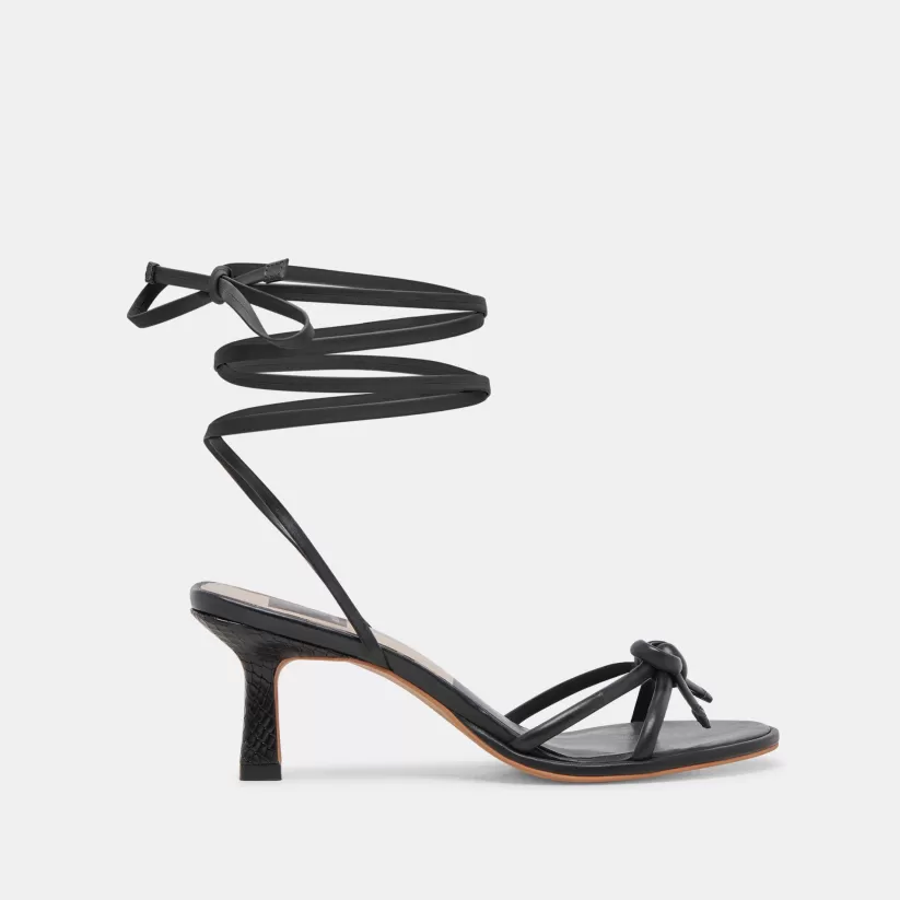 Heels | Dolce Vita MAISON HEELS BLACK LEATHER BLACKLEATHER