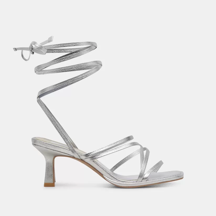 Heels | Dolce Vita MALABO HEELS SILVER METALLIC LEATHER SILVERMETALLICLEATHER