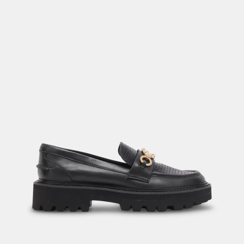 Flats & Loafers | Dolce Vita MAMBO LOAFERS BLACK MULTI LEATHER BLACKMULTILEATHER