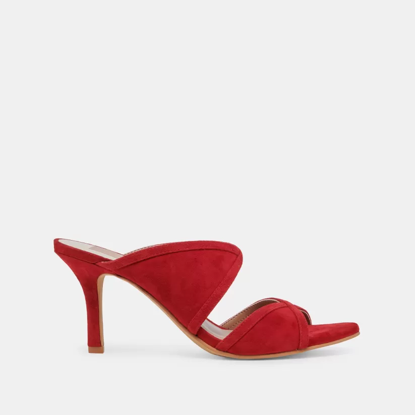 Heels | Dolce Vita MANDEL HEELS CRIMSON SUEDE CRIMSONSUEDE