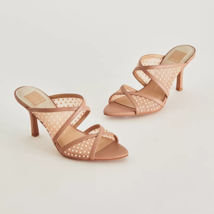 Heels | Dolce Vita MANDEL PEARL HEELS COCOA MESH COCOAMESH