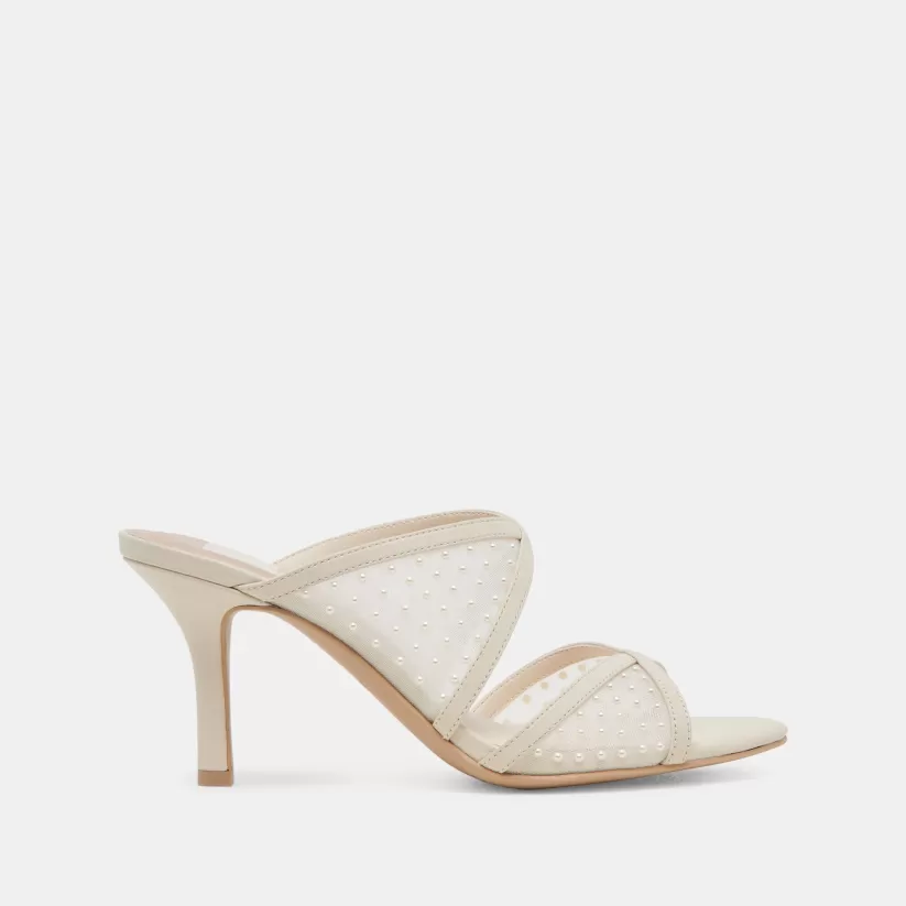 Heels | Dolce Vita MANDEL PEARL HEELS IVORY MESH IVORYMESH