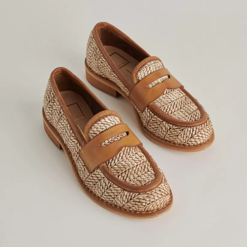 Flats & Loafers | Dolce Vita MARINA LOAFERS BROWN MULTI RAFFIA BROWNMULTIRAFFIA