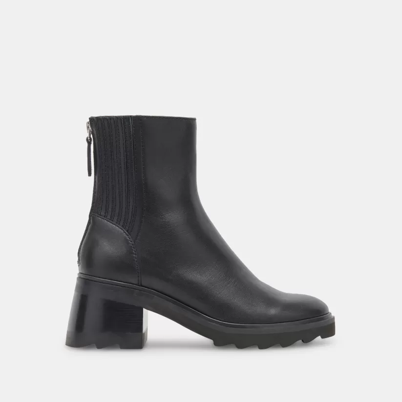 Wide Widths | Dolce Vita MARTEY H2O WIDE BOOTS BLACK LEATHER BLACKLEATHER