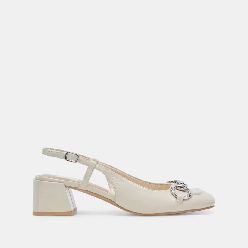 Heels | Dolce Vita MELLI HEELS IVORY CRINKLE PATENT IVORYCRINKLEPATENT