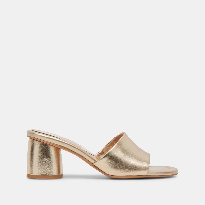 Wide Widths | Sandals | Dolce Vita MINNY DRESS WIDE HEELS ROSE GOLD METALLIC LEATHER ROSEGOLDMETALLICLEATHER
