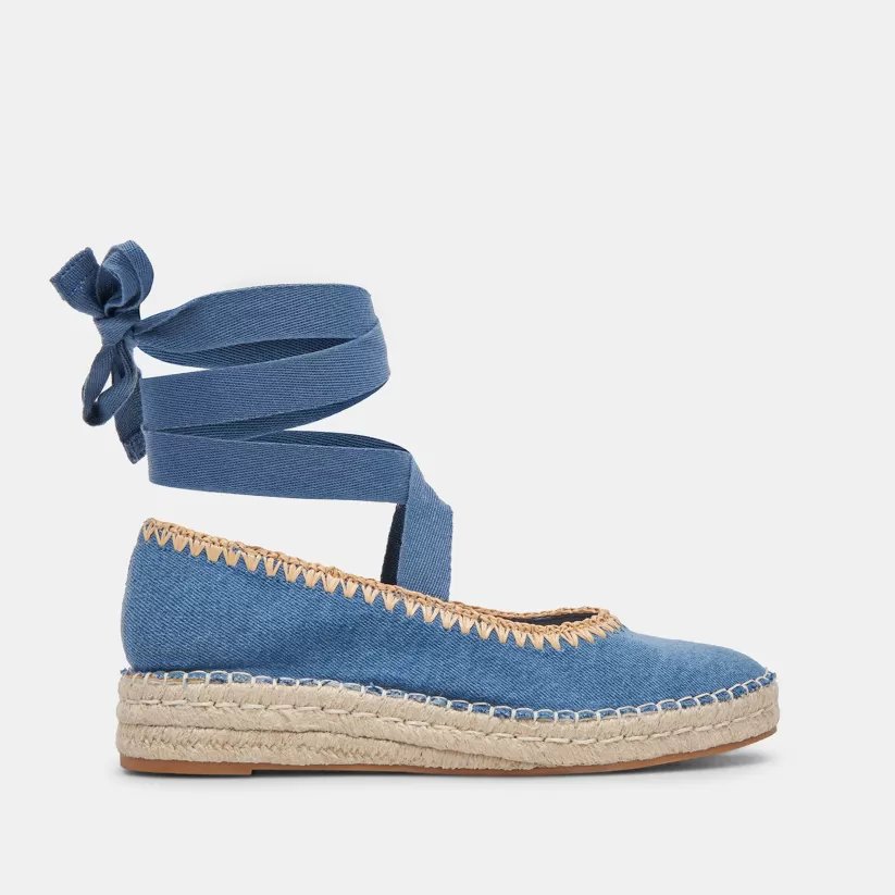 Flats & Loafers | Dolce Vita MORGAN FLATS BLUE DENIM BLUEDENIM