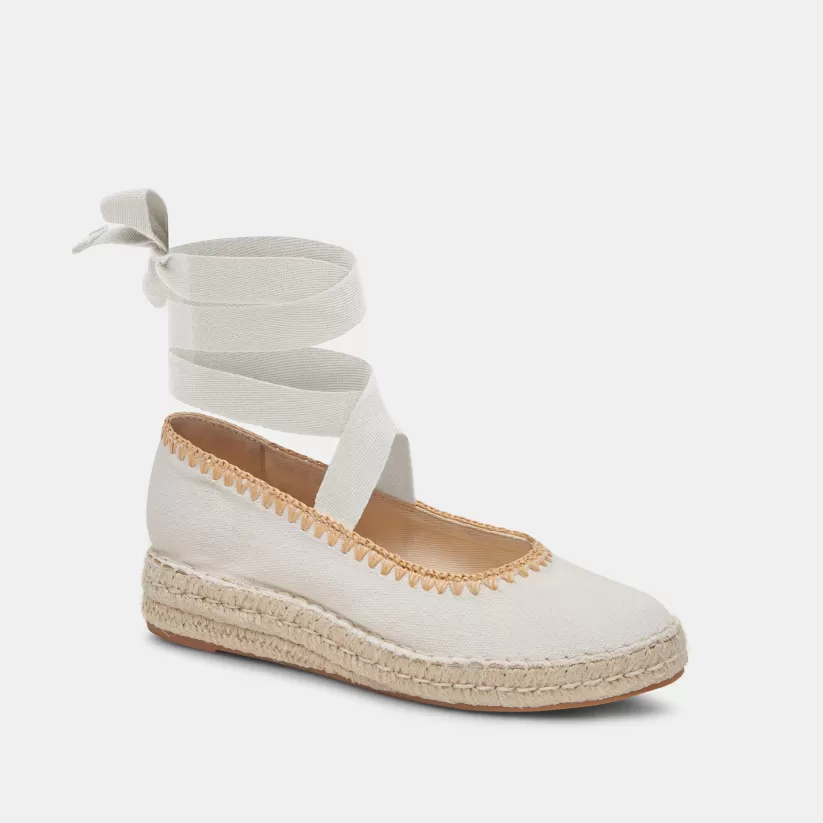 Flats & Loafers | Dolce Vita MORGAN FLATS IVORY CANVAS IVORYCANVAS