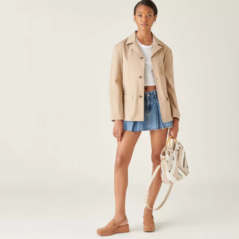 Wedges | Flats & Loafers | Dolce Vita NADA LOAFERS BROWN CRINKLE PATENT BROWNCRINKLEPATENT