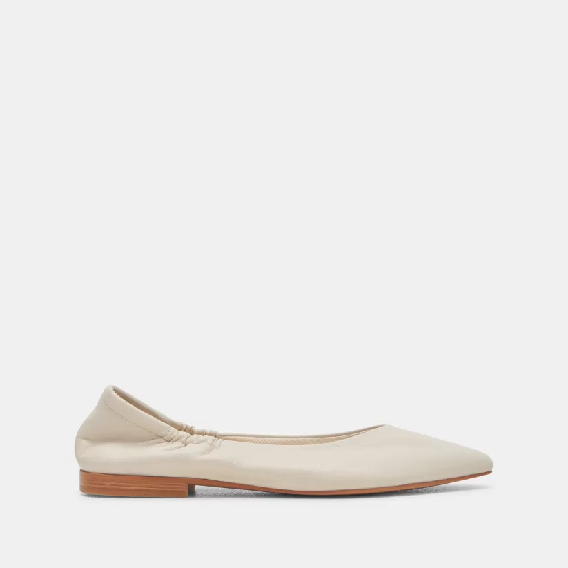 Ballet Flats | Flats & Loafers | Dolce Vita NADAV BALLET FLATS IVORY LEATHER IVORYLEATHER