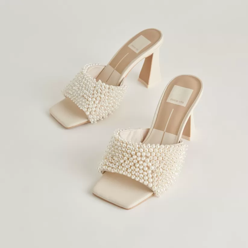 Heels | Dolce Vita NANDY PEARL HEELS VANILLA PEARLS VANILLAPEARLS
