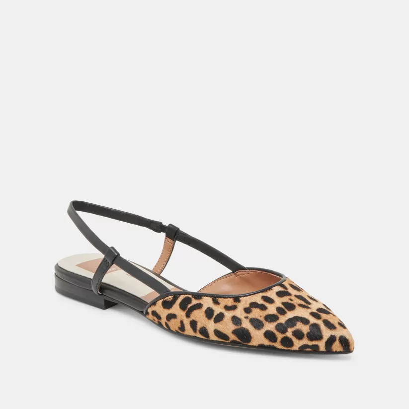 Leopard | Flats & Loafers | Dolce Vita NARAH FLATS LEOPARD CALF HAIR LEOPARDCALFHAIR