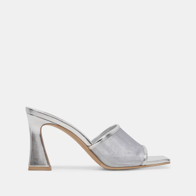 Heels | Dolce Vita NARDA HEELS SILVER MESH SILVERMESH
