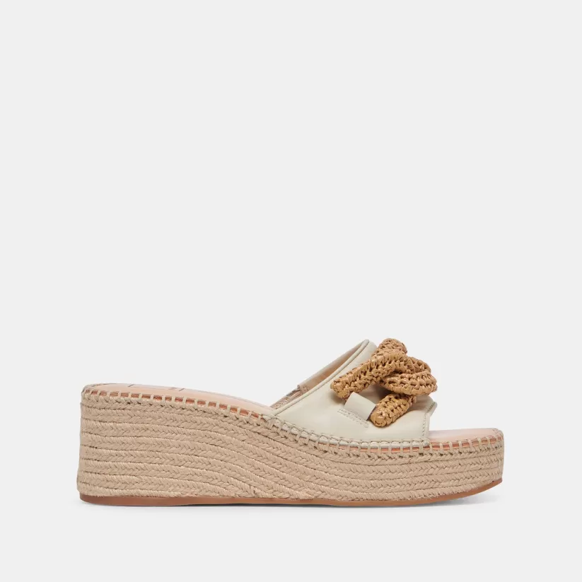 Wedges | Sandals | Dolce Vita NARNIA SANDALS IVORY LEATHER IVORYLEATHER