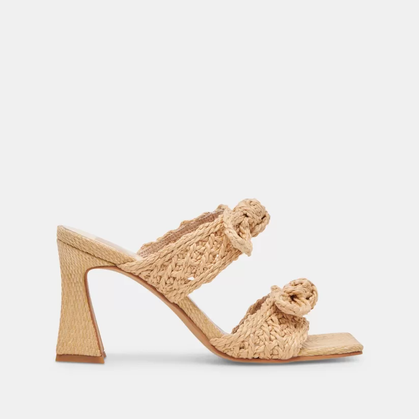 Sandals | Heels | Dolce Vita NIYAH HEELS LT NATURAL RAFFIA LTNATURALRAFFIA
