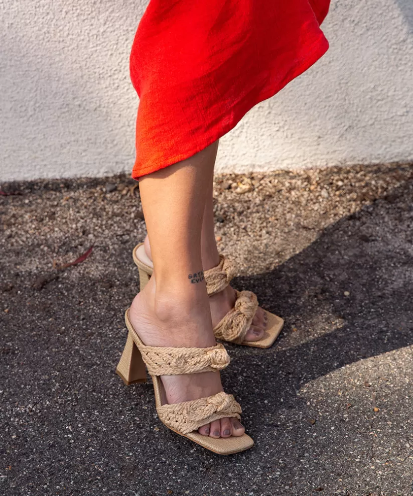 Sandals | Heels | Dolce Vita NIYAH HEELS LT NATURAL RAFFIA LTNATURALRAFFIA