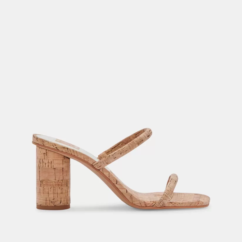 Sandals | Heels | Dolce Vita NOLES HEELS NATURAL CORK NATURALCORK
