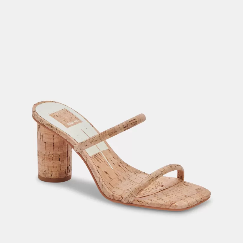 Sandals | Heels | Dolce Vita NOLES HEELS NATURAL CORK NATURALCORK