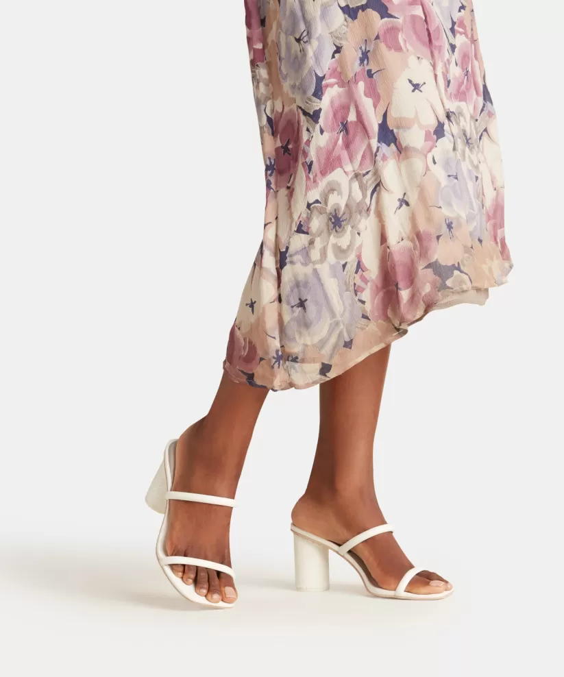 Wide Widths | Dolce Vita NOLES WIDE HEELS WHITE LEATHER WHITELEATHER