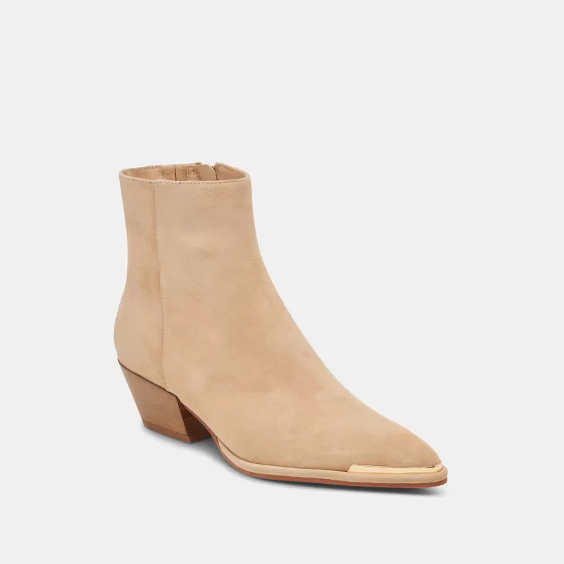 Wide Widths | Dolce Vita NONAH WIDE BOOTIES TAN SUEDE TANSUEDE