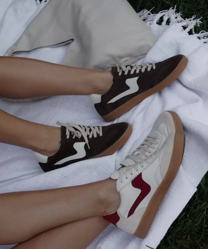 Style Spotlight: Notice | Sneakers | Dolce Vita NOTICE SNEAKERS DK BROWN SUEDE DKBROWNSUEDE