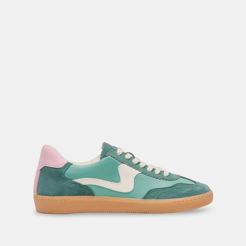 Style Spotlight: Notice | Sneakers | Dolce Vita NOTICE SNEAKERS GREEN SUEDE GREENSUEDE