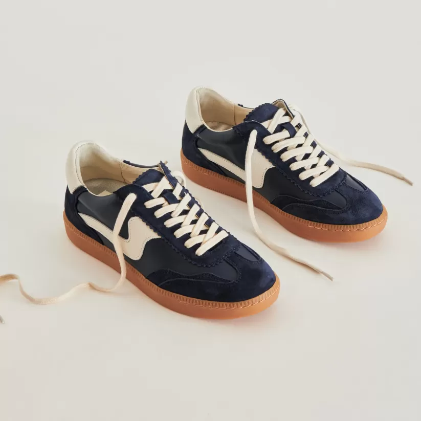 Style Spotlight: Notice | Sneakers | Dolce Vita NOTICE SNEAKERS NAVY SUEDE NAVYSUEDE