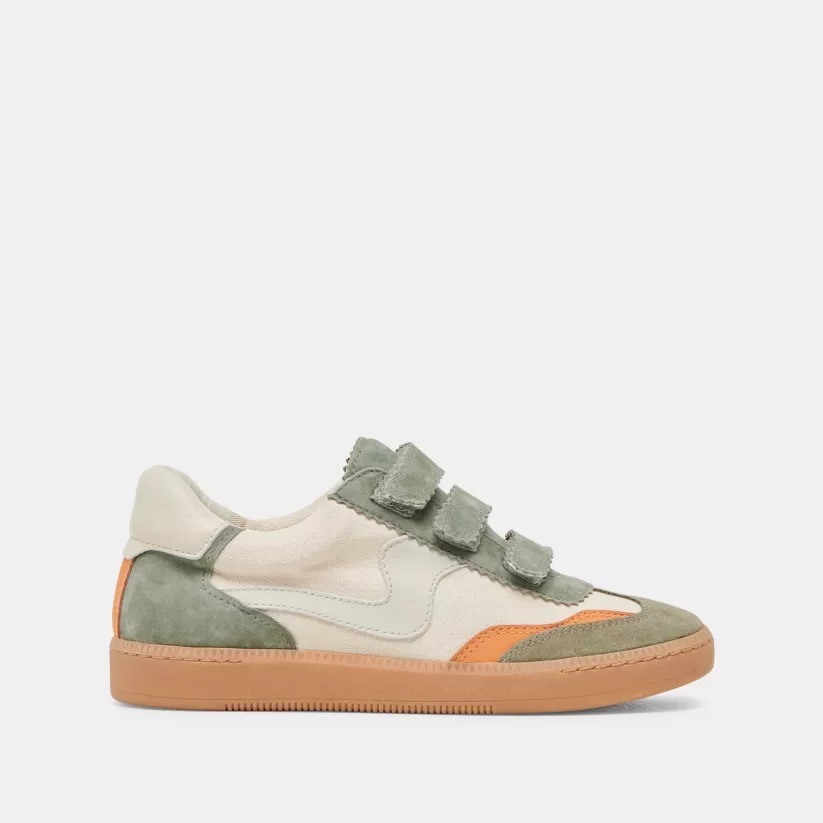 Style Spotlight: Notice | Sneakers | Dolce Vita NOTICE VELCRO SNEAKERS OLIVE MULTI CANVAS OLIVEMULTICANVAS