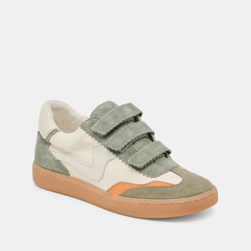 Style Spotlight: Notice | Sneakers | Dolce Vita NOTICE VELCRO SNEAKERS OLIVE MULTI CANVAS OLIVEMULTICANVAS