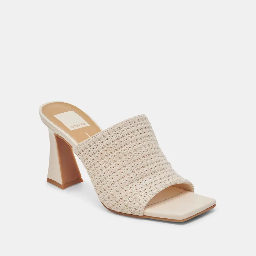 Heels | Dolce Vita NOVIS HEELS CREAM WOVEN CREAMWOVEN