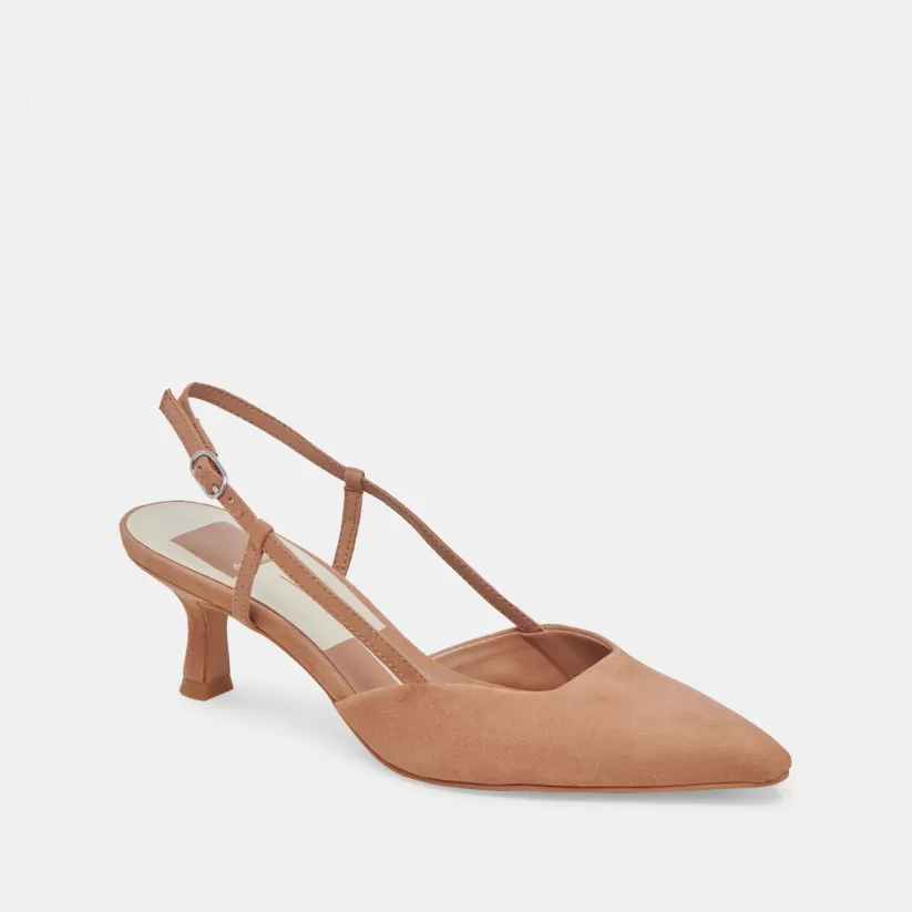 Heels | Dolce Vita ODELA HEELS TOFFEE SUEDE TOFFEESUEDE