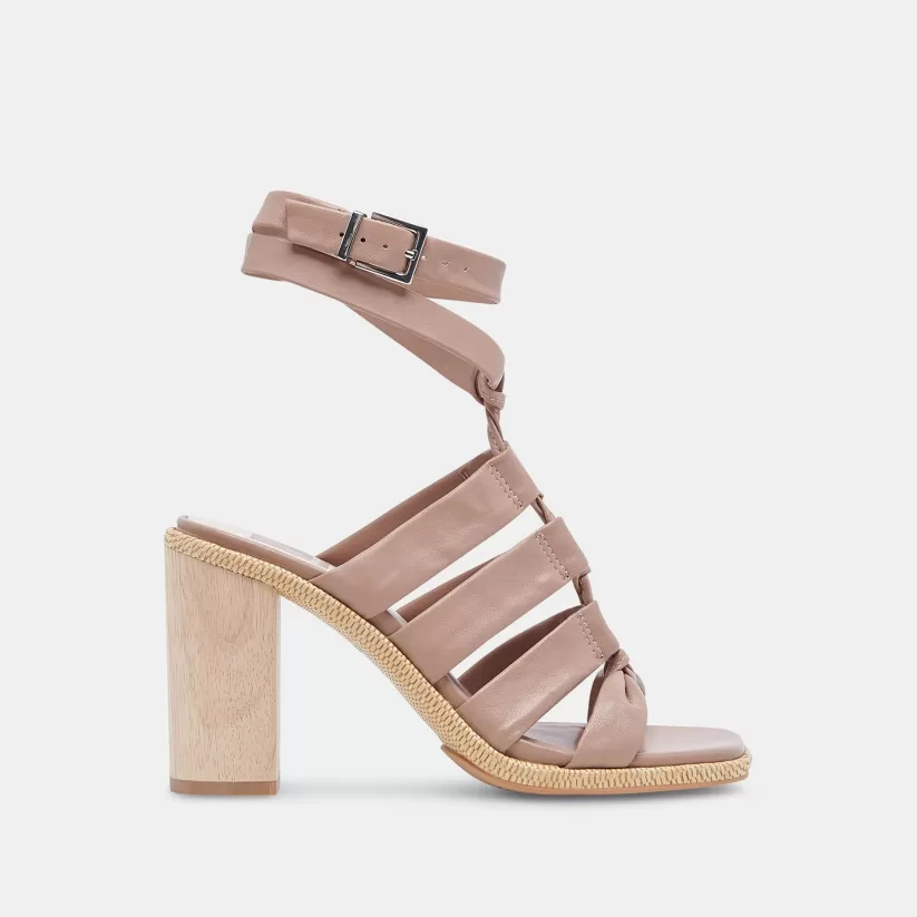 Sandals | Heels | Dolce Vita OLEMA HEELS CAFE LEATHER CAFELEATHER
