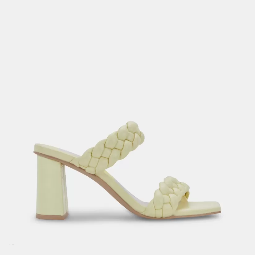 Sandals | Heels | Dolce Vita PAILY HEELS LEMON CREAM STELLA LEMONCREAMSTELLA