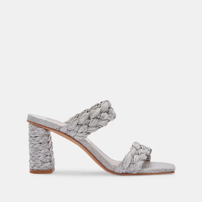 Wide Widths | Dolce Vita PAILY RAFFIA WIDES LIGHT GREY RAFFIA LIGHTGREYRAFFIA