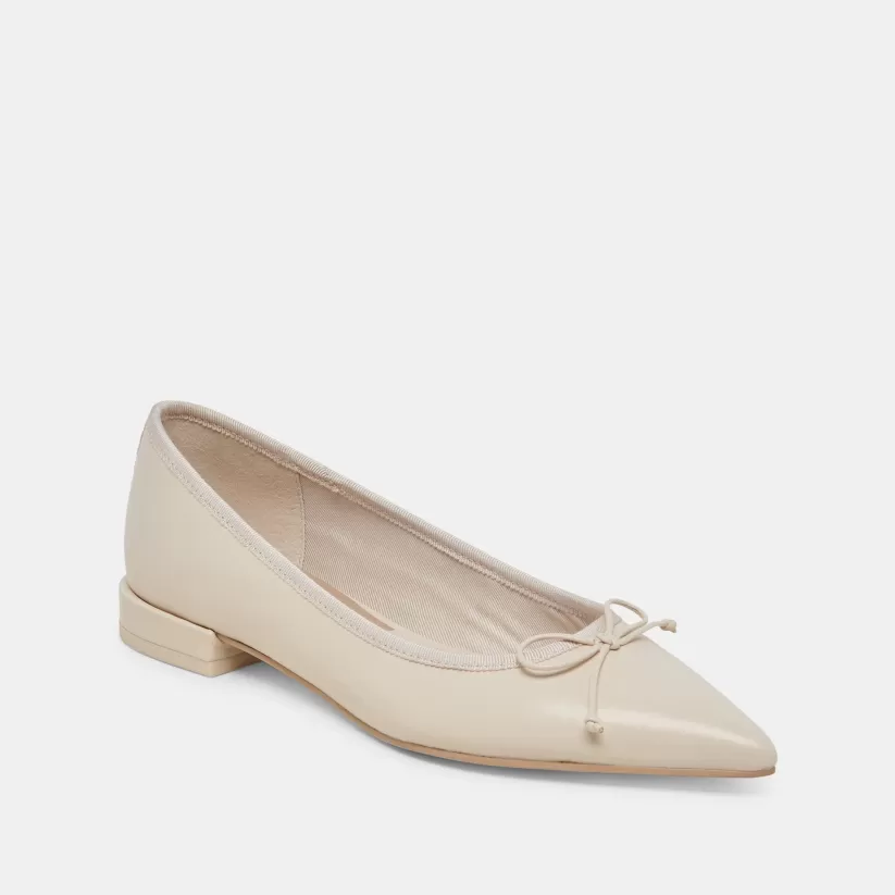 Ballet Flats | Flats & Loafers | Dolce Vita PALANI BALLET FLATS CREME CRINKLE PATENT CREMECRINKLEPATENT