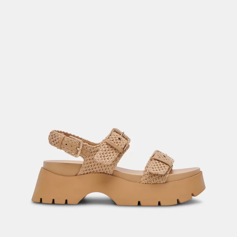 Sandals | Dolce Vita PALDA SANDALS NATURAL RAFFIA NATURALRAFFIA