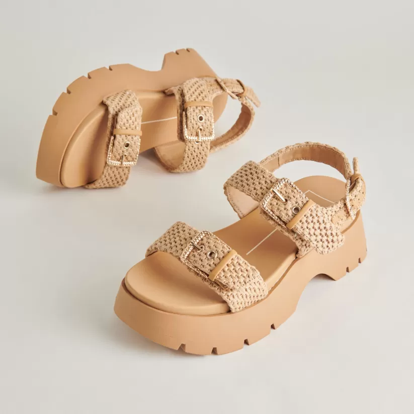 Sandals | Dolce Vita PALDA SANDALS NATURAL RAFFIA NATURALRAFFIA