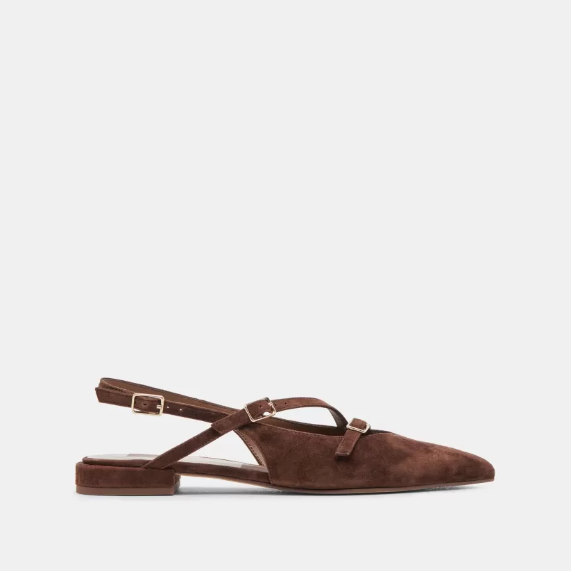 Flats & Loafers | Dolce Vita PAMLA FLATS DK BROWN SUEDE DKBROWNSUEDE