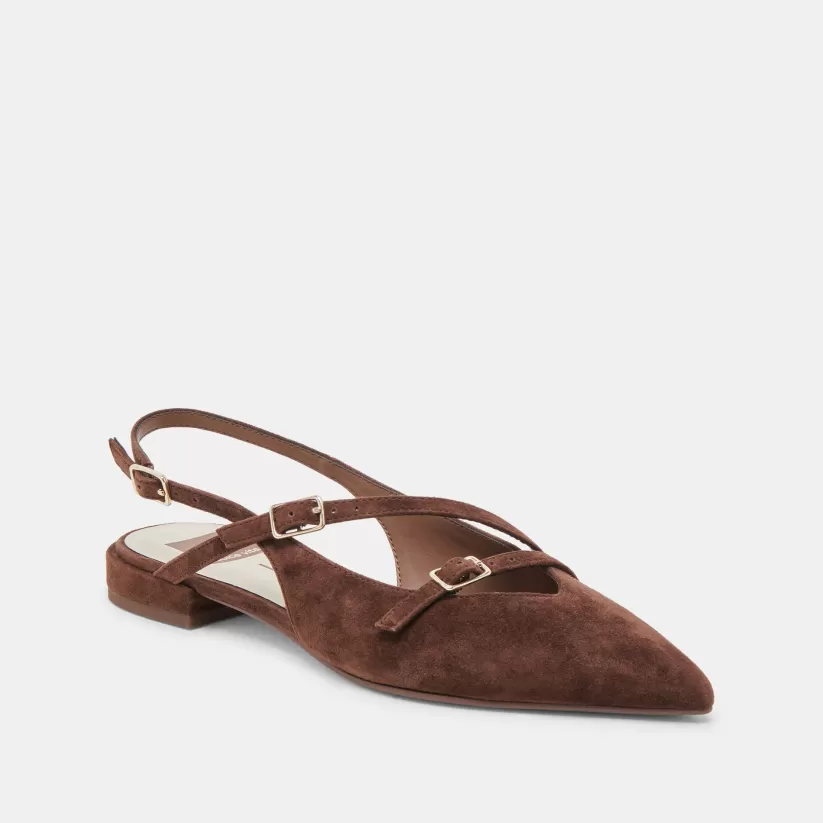 Flats & Loafers | Dolce Vita PAMLA FLATS DK BROWN SUEDE DKBROWNSUEDE
