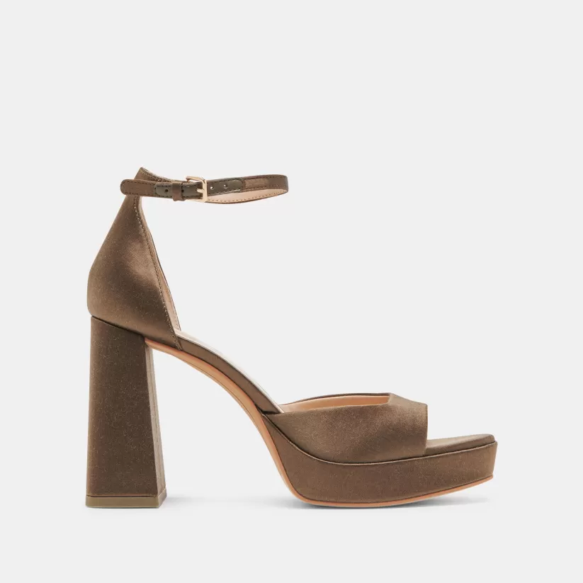 Heels | Dolce Vita PANDRO HEELS OLIVE SATIN OLIVESATIN