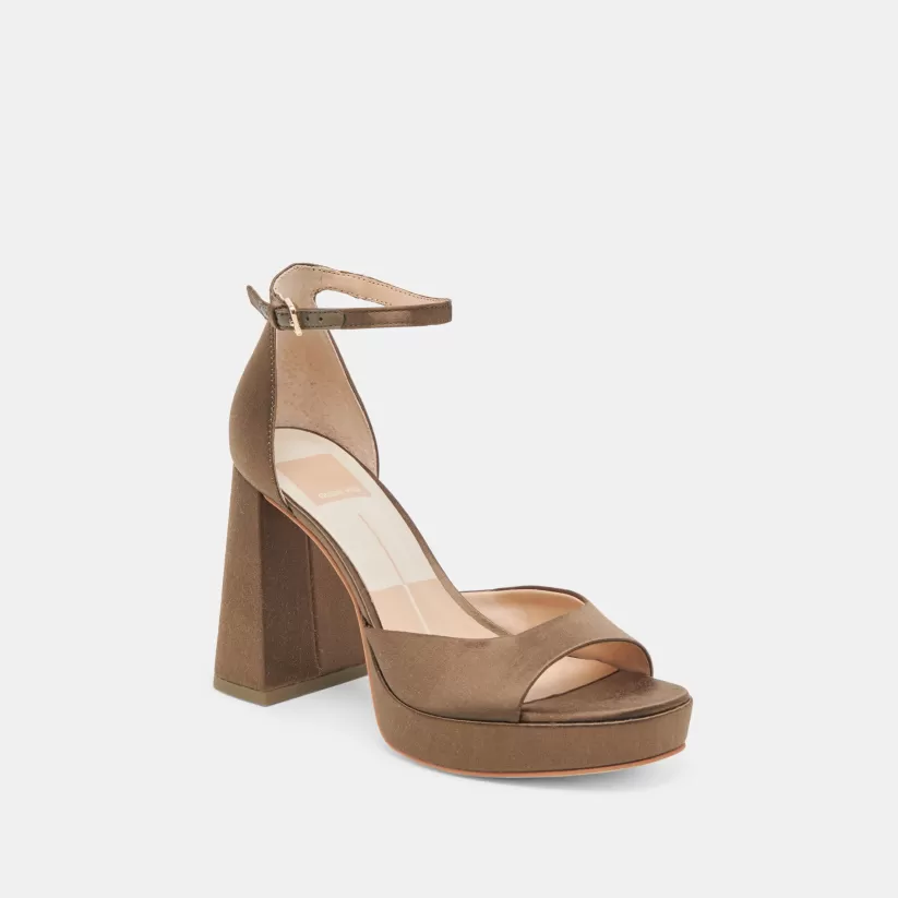 Heels | Dolce Vita PANDRO HEELS OLIVE SATIN OLIVESATIN