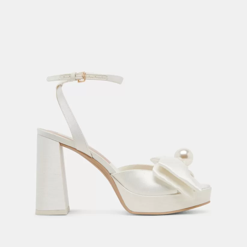 Heels | Dolce Vita PATTON HEELS IVORY SATIN IVORYSATIN