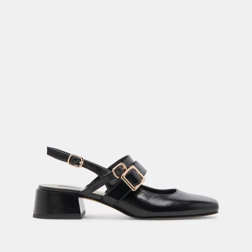 Mary Janes | Heels | Dolce Vita PATZY HEELS MIDNIGHT CRINKLE PATENT LEATHER MIDNIGHTCRINKLEPATENTLEATHER