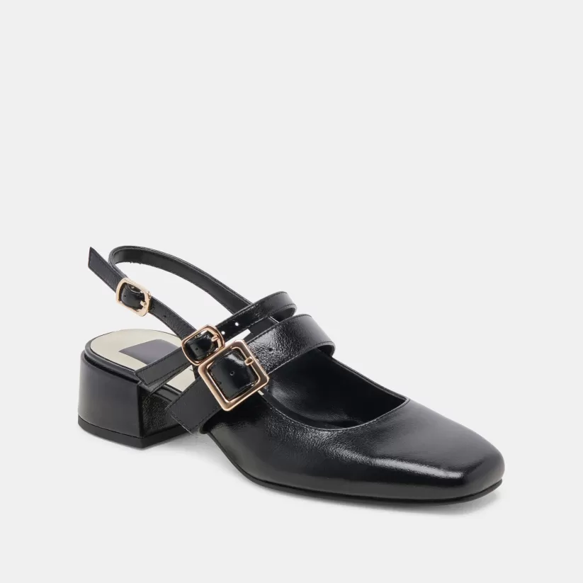 Mary Janes | Heels | Dolce Vita PATZY HEELS MIDNIGHT CRINKLE PATENT LEATHER MIDNIGHTCRINKLEPATENTLEATHER
