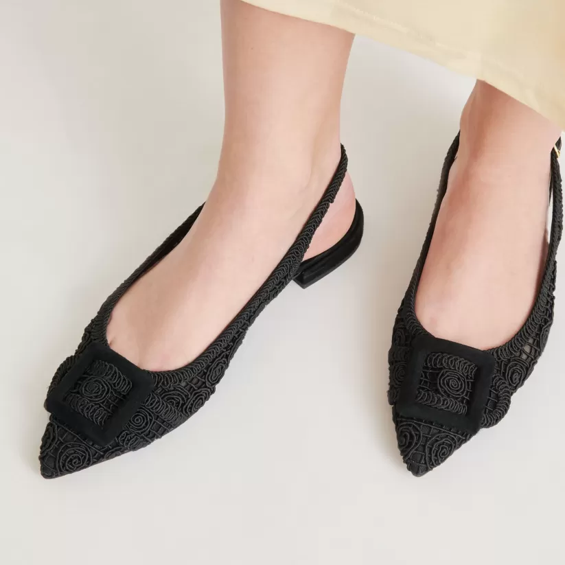 Flats & Loafers | Dolce Vita PAULEY FLATS ONYX MACRAME ONYXMACRAME
