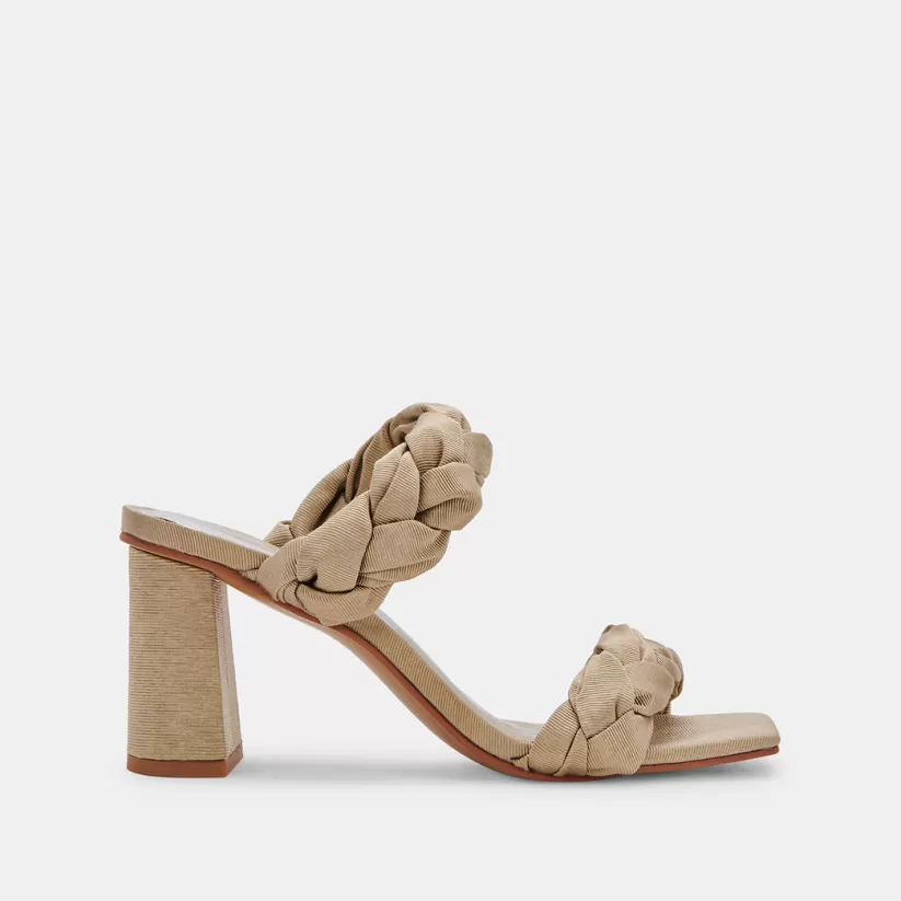 Sandals | Heels | Dolce Vita PHEBY HEELS KHAKI SILK KHAKISILK