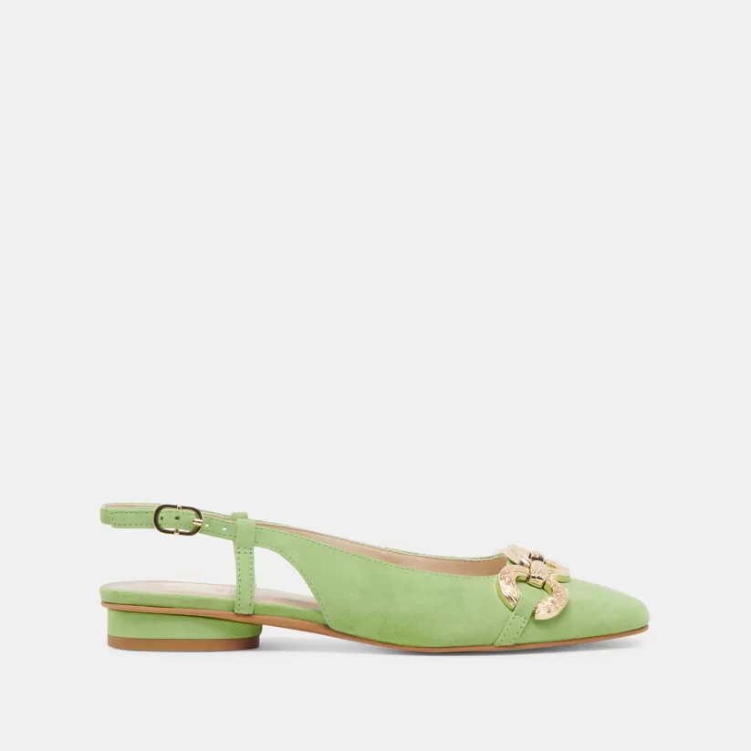 Flats & Loafers | Dolce Vita RAMANO FLATS LIME SUEDE LIMESUEDE