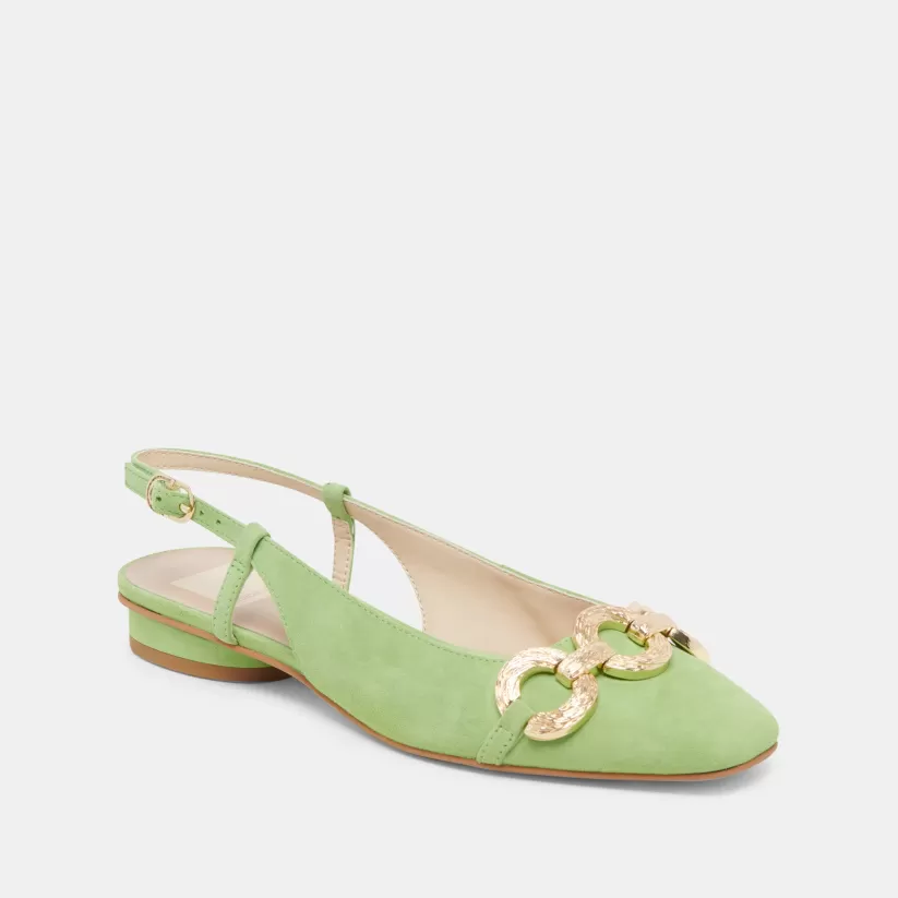Flats & Loafers | Dolce Vita RAMANO FLATS LIME SUEDE LIMESUEDE