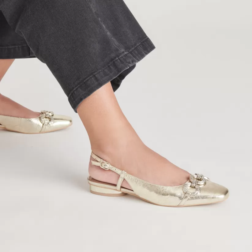 Flats & Loafers | Dolce Vita RAMANO FLATS PLATINUM DISTRESSED LEATHER PLATINUMDISTRESSEDLEATHER