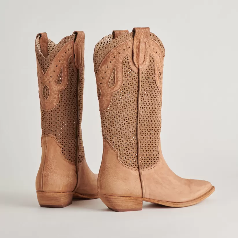 Western Inspired | Dolce Vita RANCH BOOTS DK BROWN SUEDE DKBROWNSUEDE